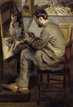 皮埃爾 奧古斯特 雷諾阿 Frederic Bazille Painting The Heron